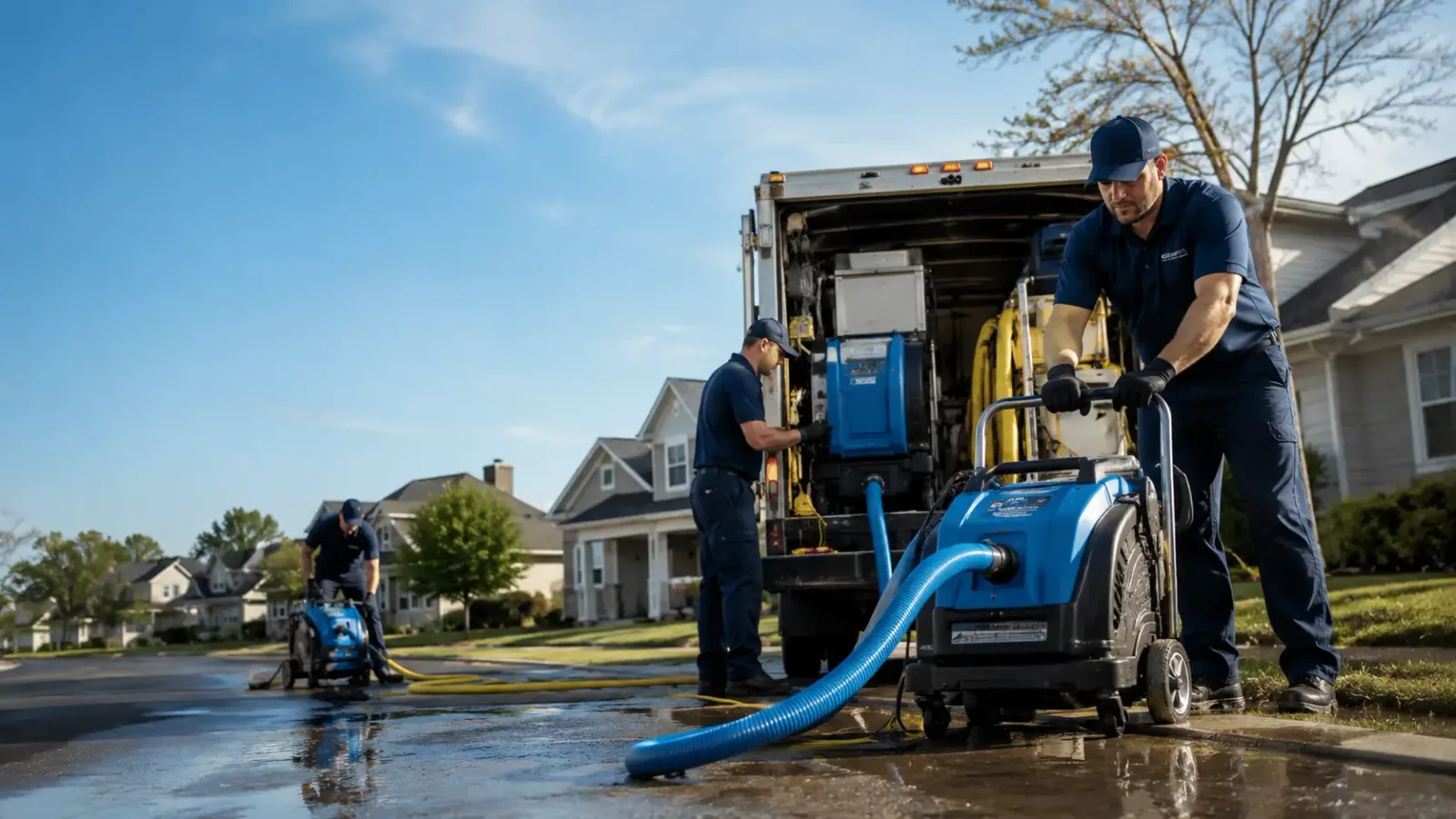 Flood Damage Cleanup in Blue Hill, NE